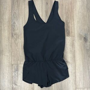 Lululemon Athletica | Chase Me Onesie | Black Romper